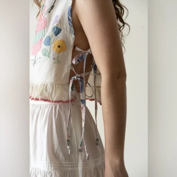 VTG | The Parasol Tie Top - Picture 3 of 5